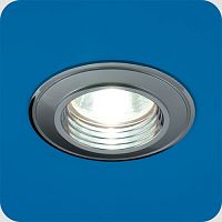 Светильник встраиваемый Италмак Vulkan 51 0 23 MR16 220В GU5.3 50Вт 76мм Никель картинка 